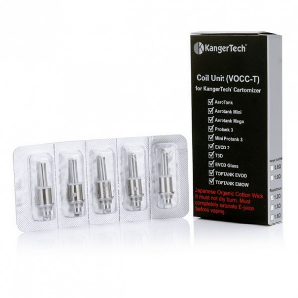 Kanger VOCC-T Replacement Coils (Pack of 5)