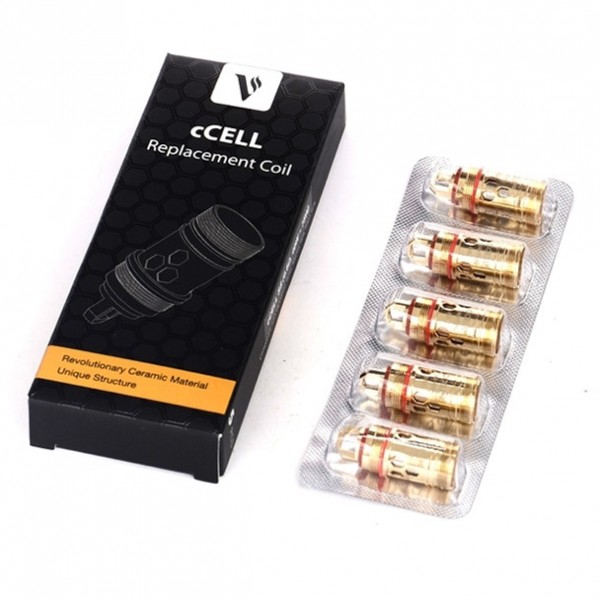 Vaporesso cCell Ceramic Replacement Coils - 5 Pack