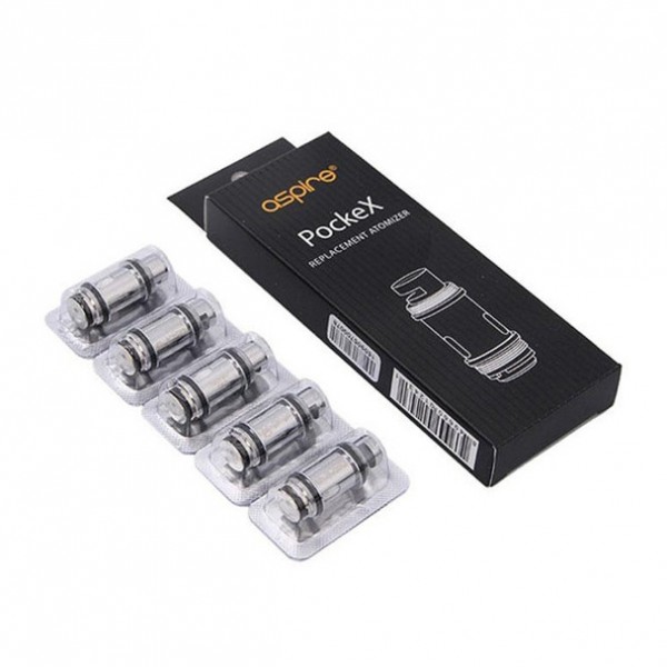 Aspire PockeX U-Tech Replacement Coils - 5 Pack