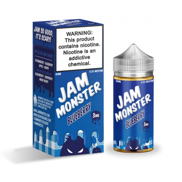 Blueberry Jam E-Liquid 100ml by Jam Monster E-Juice