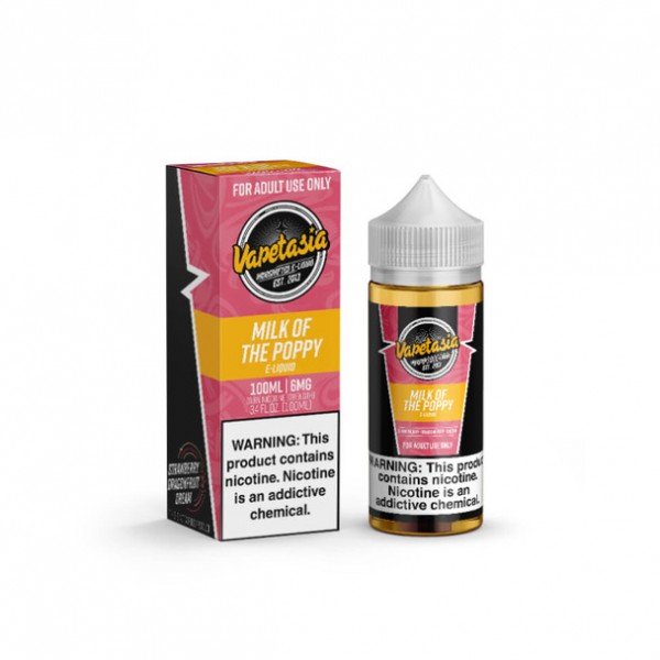 Milk of The Poppy E-Liquid 100ml by Vapetasia E-Juice