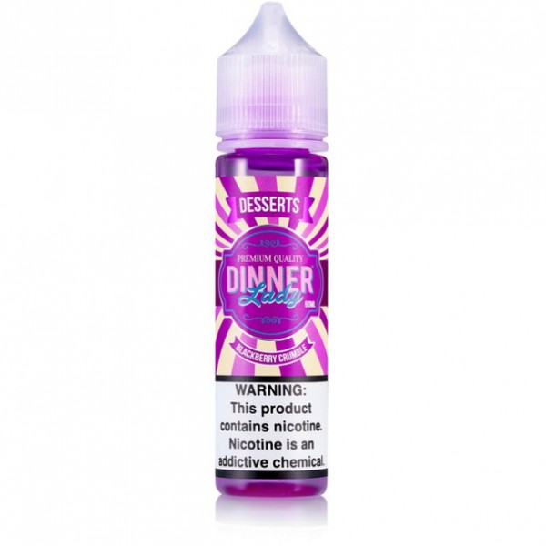 Blackberry Crumble E-Liquid 60ml by Dinner Lady E-Juice