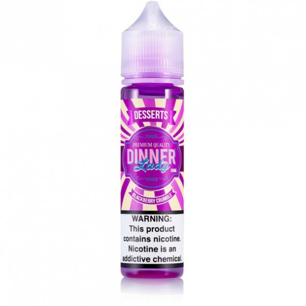 Blackberry Crumble E-Liquid 60ml by Dinner Lady E-Juice