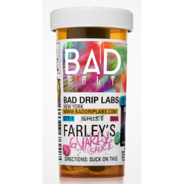 Farley's Gnarly Sauce Salt E-Juice by Bad Drip Labs E-Liquid 30ML