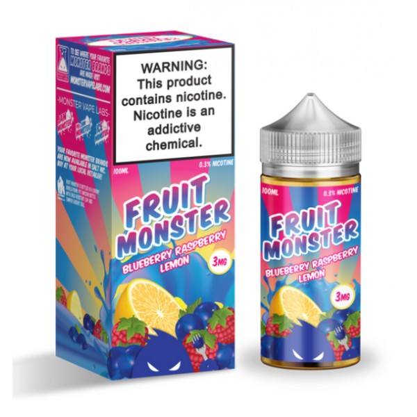 Blueberry Raspberry Lemon E-Juice by Fruit Monster E-Liquid 100ML