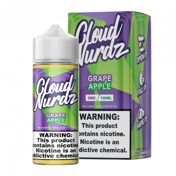 Cloud Nurdz Grape Apple 100ml E-Juice