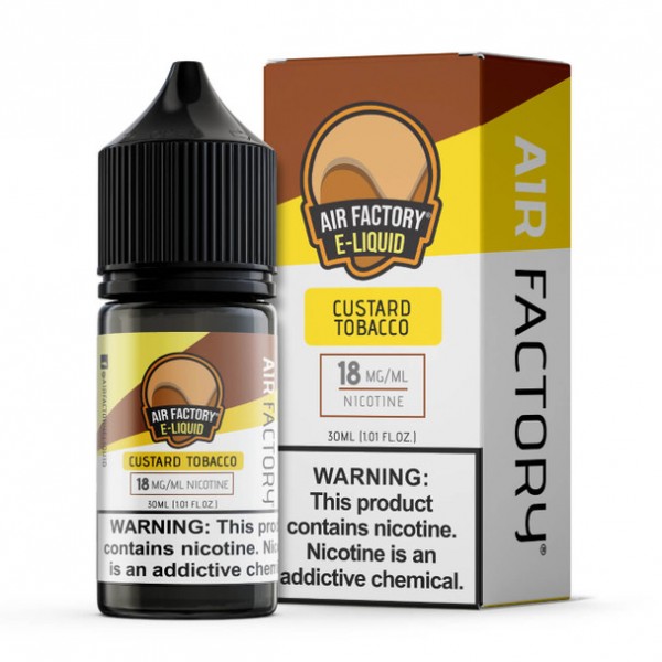 Air Factory Salt Custard Tobacco 30ml E-Juice