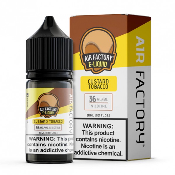 Air Factory Salt Custard Tobacco 30ml E-Juice