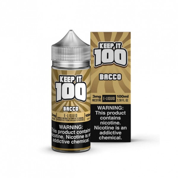 Bacco 100ml by Keep it 100 E-Liquid