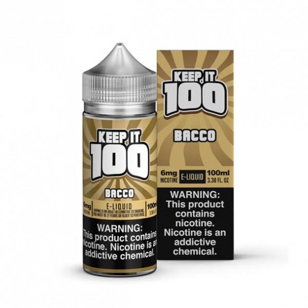Bacco 100ml by Keep it 100 E-Liquid