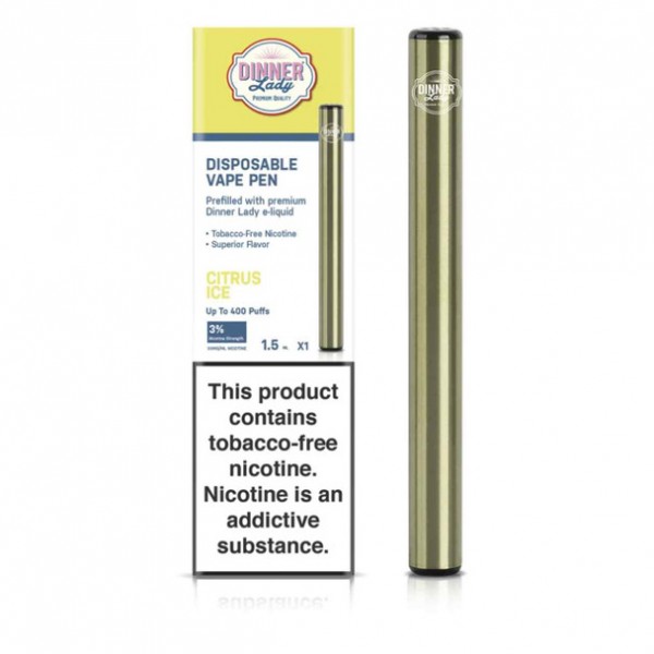 Dinner Lady Citrus Ice Disposable Vape Pen