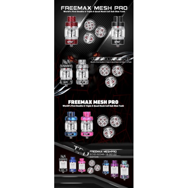 FreeMax Mesh Pro Sub Ohm Tank