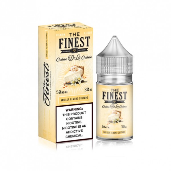 The Finest SaltNic Series Vanilla Almond Custard 30ml E-Liquid