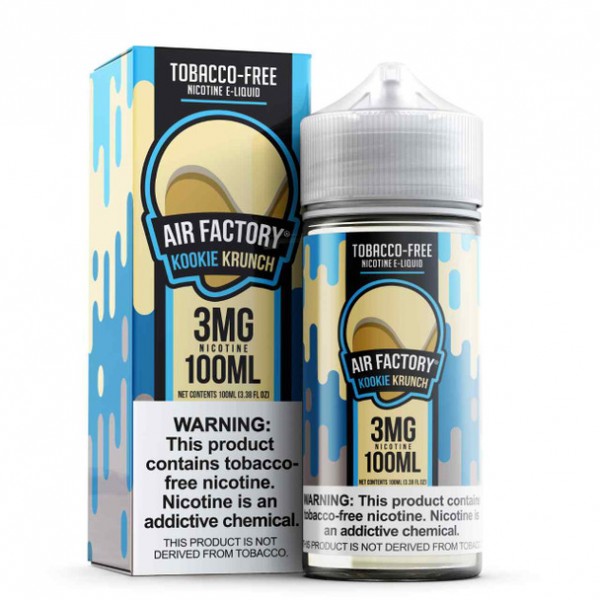 Air Factory Kookie Krunch Tobacco Free Nicotine 100ml E-Juice