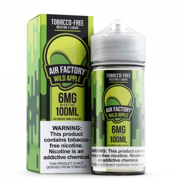 Air Factory Wild Apple Tobacco Free Nicotine 100ml E-Juice