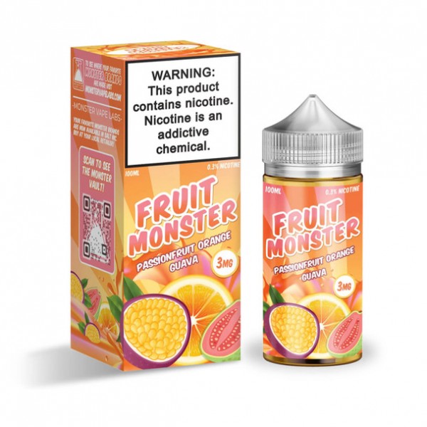 Fruit Monster Passionfruit Orange Guava 100ml E-Juice