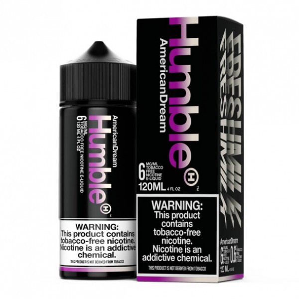 Humble American Dream 120ml Tobacco Free Nicotine E-Juice