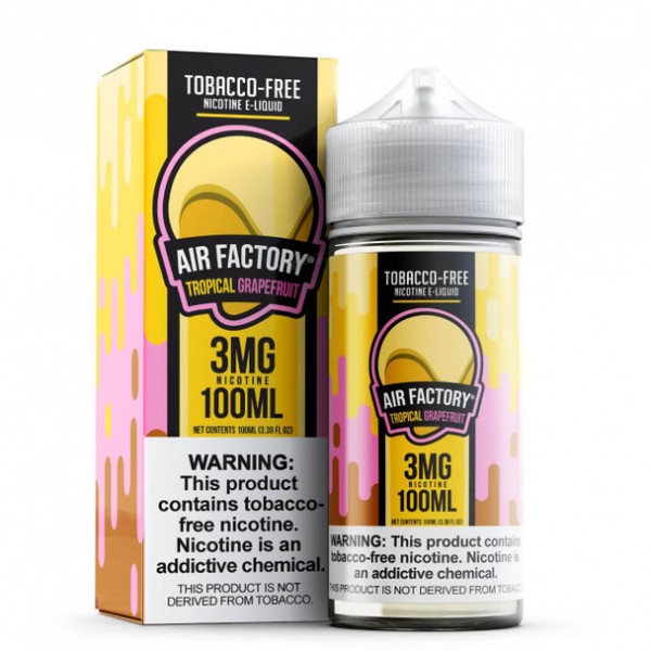 Air Factory Tropical Grapefruit Tobacco Free Nicotine 100ml E-Juice