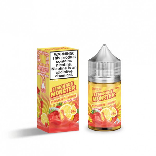 Lemonade Monster Strawberry Lemonade Salt 30ml E-Juice